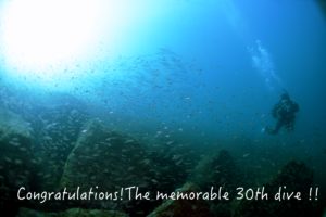 記念ダイブ！！